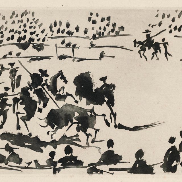 Pablo Picasso — Тавромакия (B. 950-976; Ba. 970-996; Cramer books 100)