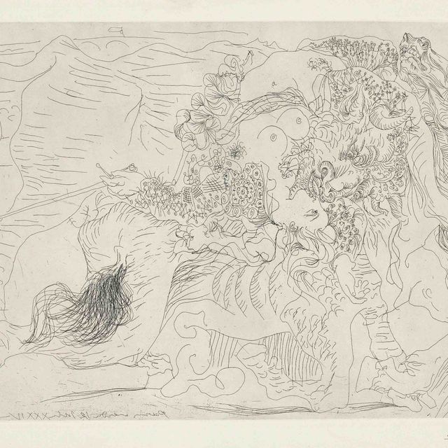 Pablo Picasso — Женский тореро (Bloch 1329; Baer 425C)