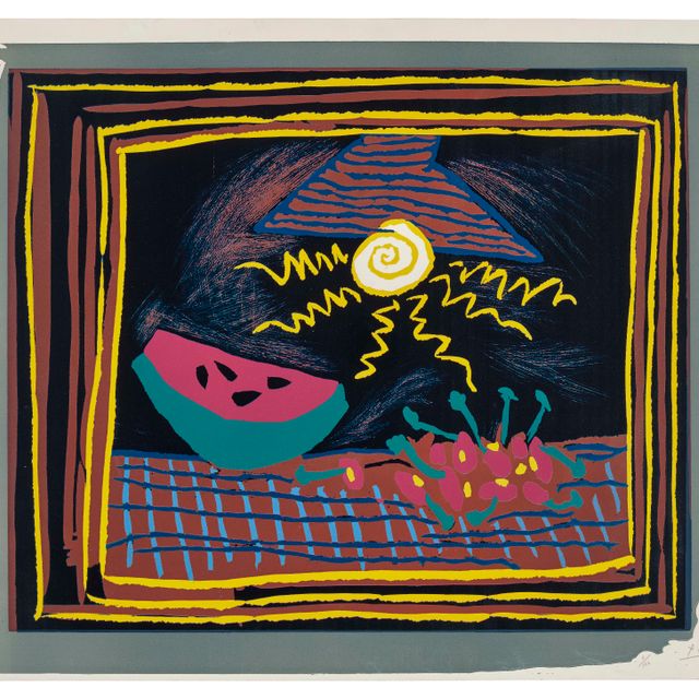 Pablo Picasso — Смерть природы в пастельных тонах