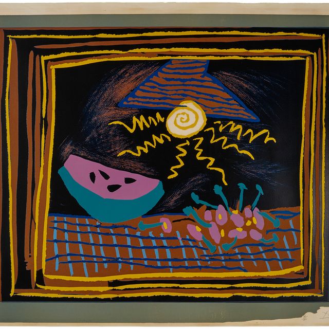 Pablo Picasso — Смерть природы в пастельных тонах