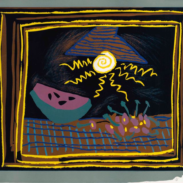 Pablo Picasso — Смерть природы в пастельных тонах