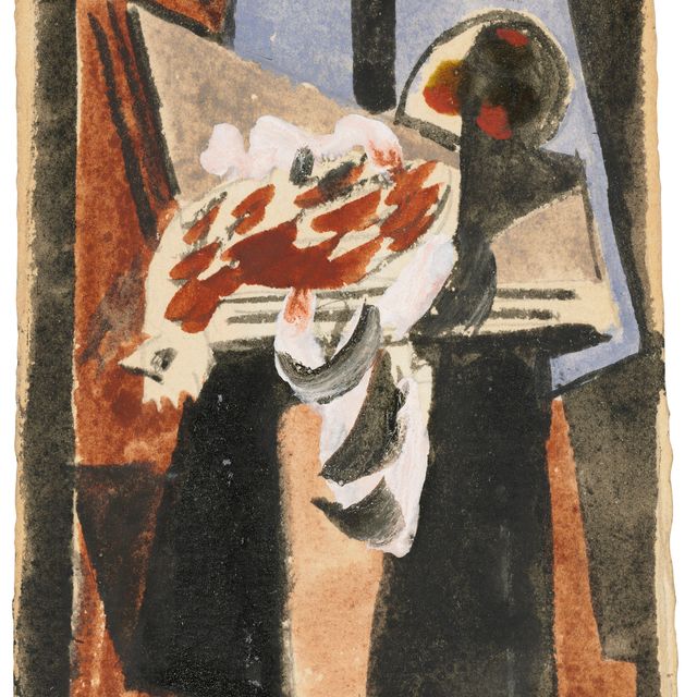 Pablo Picasso — Место, где стоит пианино у окна