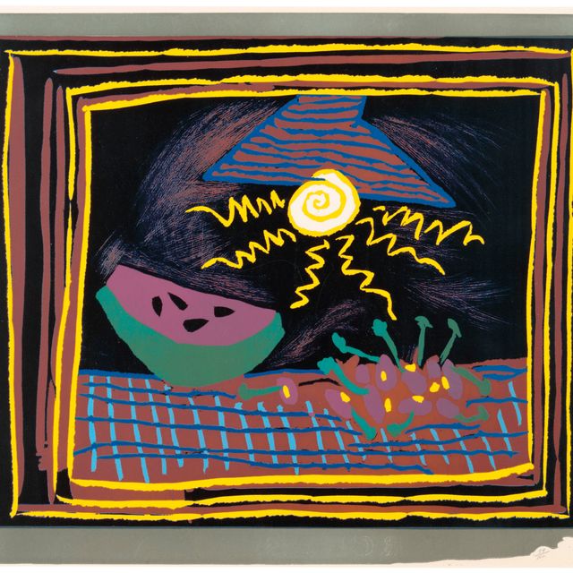 Pablo Picasso — Смерть природы в пастельных тонах