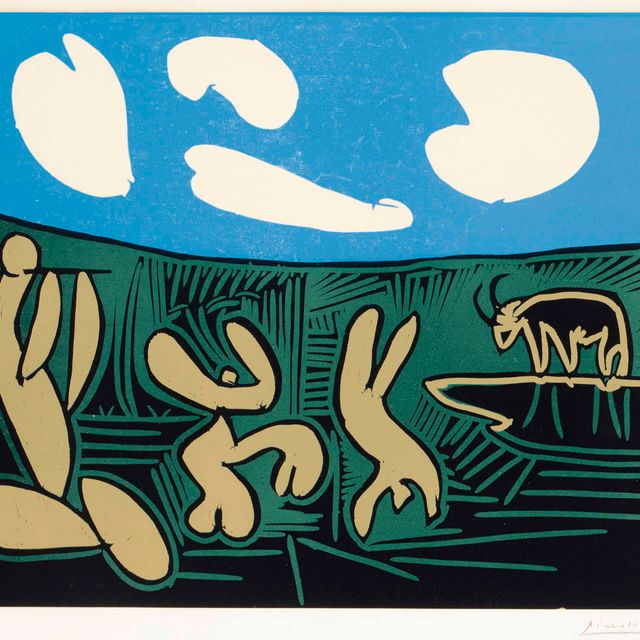 Pablo Picasso — Вакханалия в акробатике