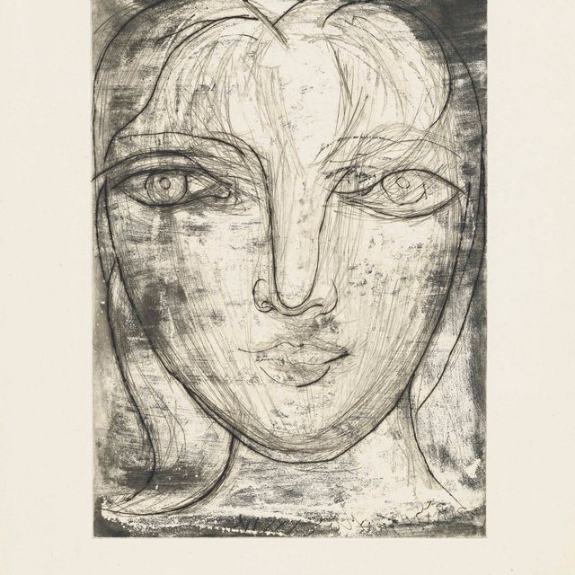 Pablo Picasso — Тет-а-тет (Портрет Марии-Терезы лицом к лицу)