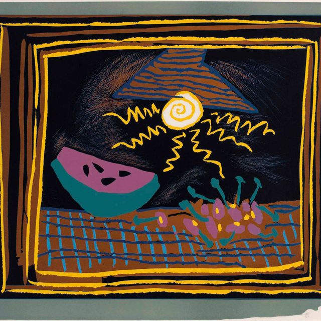 Pablo Picasso — Смерть природы в пастельных тонах