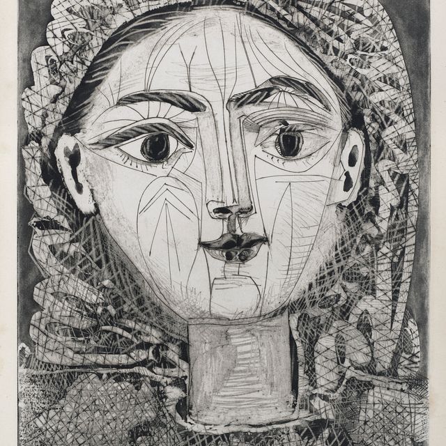 Pablo Picasso — Портрет Франсуазы а-ля Ресиль