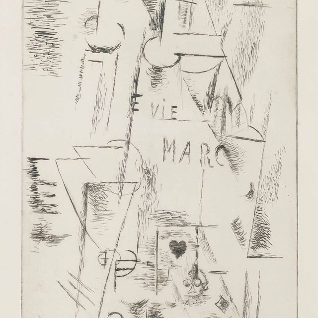 Pablo Picasso — Смерть природы в бутилированном Марке