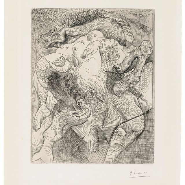 Pablo Picasso — Мария-Тереза в образе роковой тореро от: La Suite Vollard