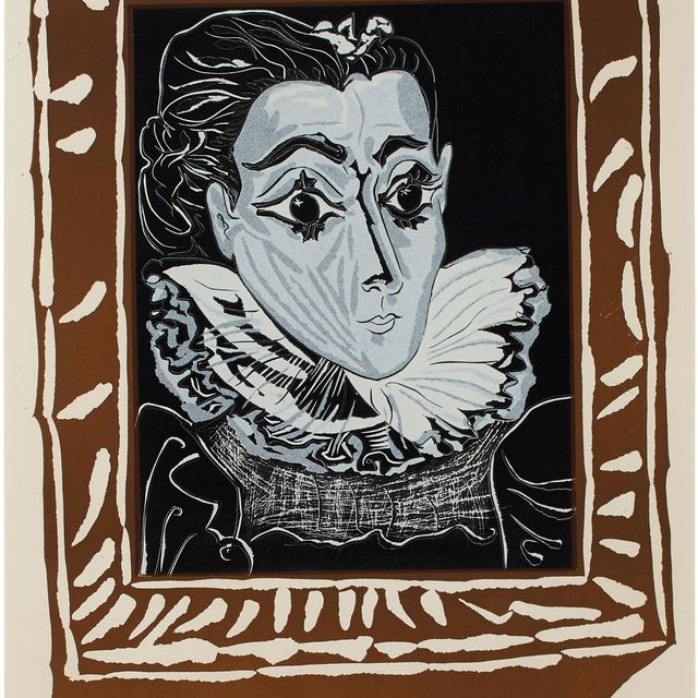 Pablo Picasso — Дама в колье