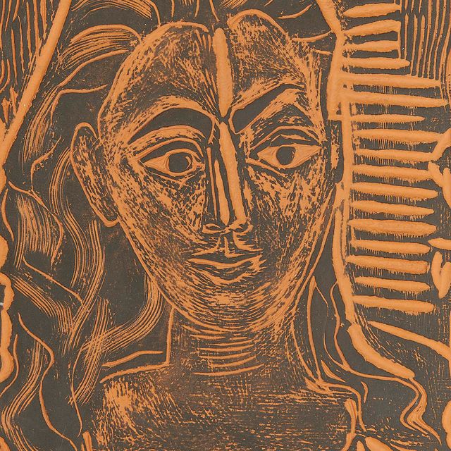 Pablo Picasso — Маленький бюст женщины (артикул 523)