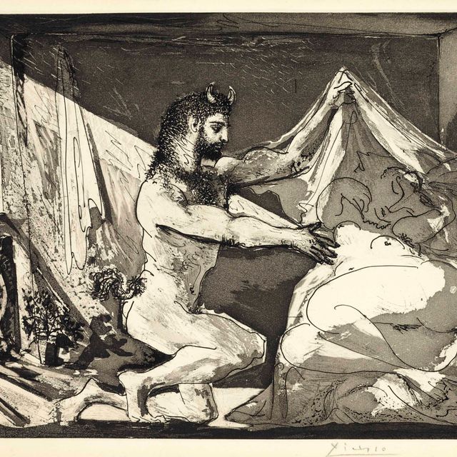 Pablo Picasso — Девственница-сонница