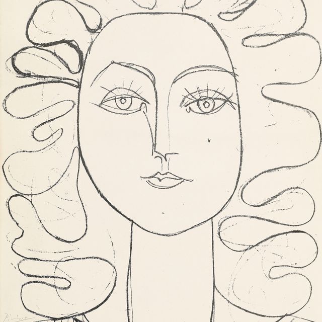 Pablo Picasso — Франсуаза из Шевроле Ондулес (В. 403; М. 47)