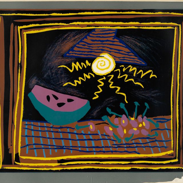 Pablo Picasso — Смерть природы в пастельных тонах