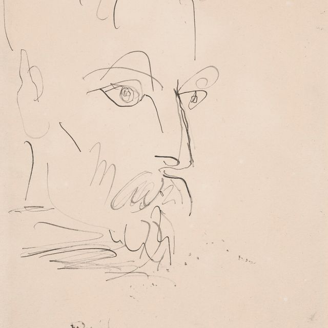 Pablo Picasso — Портрет Стефана Малларме