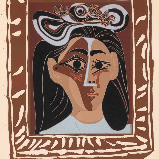 Pablo Picasso — Вводная часть с цветами (B. 1149; Ba. 1304)
