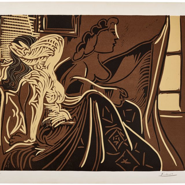 Pablo Picasso — Две женщины перед окном