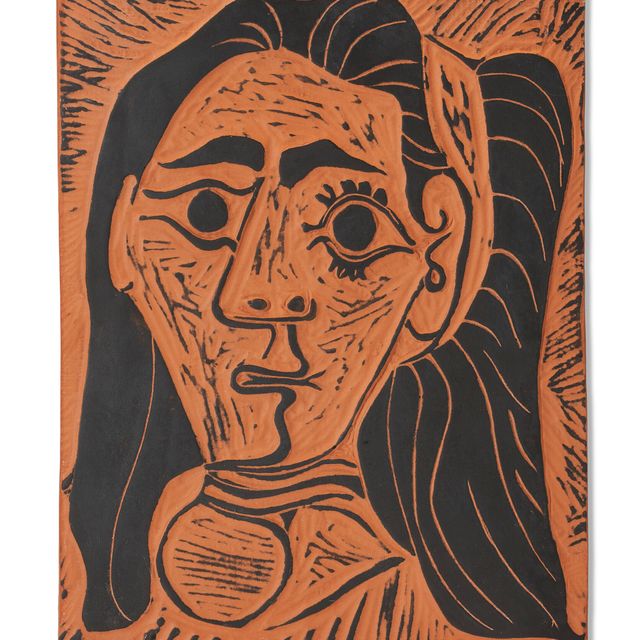 Pablo Picasso — Женская блузка с цветочным принтом (артикул 520)