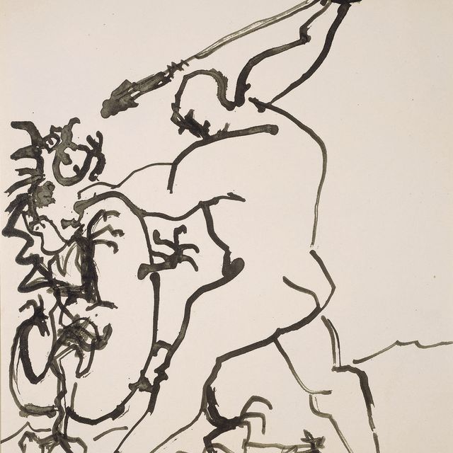Pablo Picasso — Человек, живущий на земле дракона