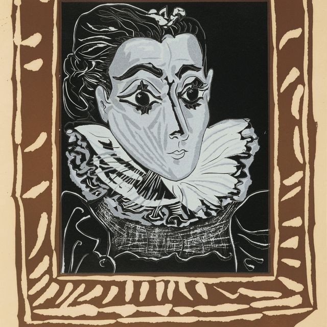 Pablo Picasso — Дама в колье