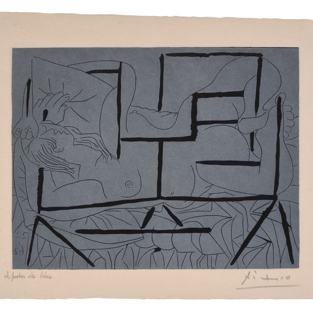 Pablo Picasso — Даная