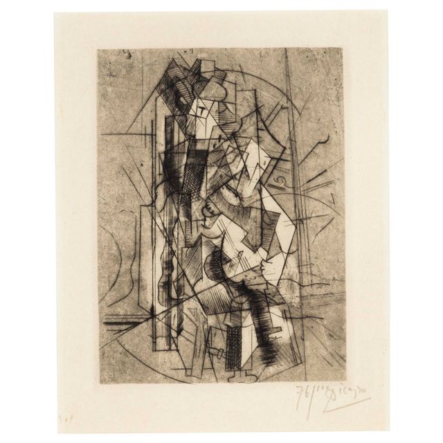 Pablo Picasso — Человек на гитаре