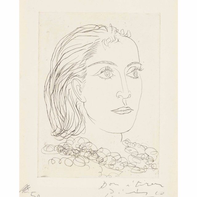 Pablo Picasso — Портрет Доры Маар
