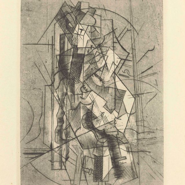Pablo Picasso — Человек на гитаре