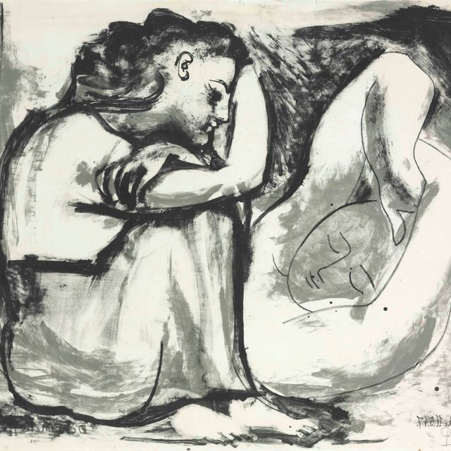 Pablo Picasso — Женская помощь и ночлег