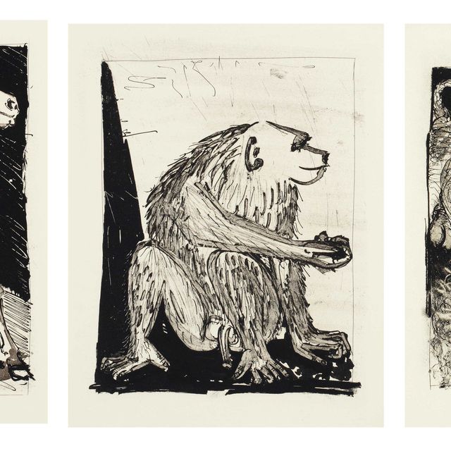 Pablo Picasso — Оригинальные туалетные воды для текстов Буффона, Мартин Фабиани, Париж, 1942 (стр. 328-358; Ba. 575-605; C. books 37)
