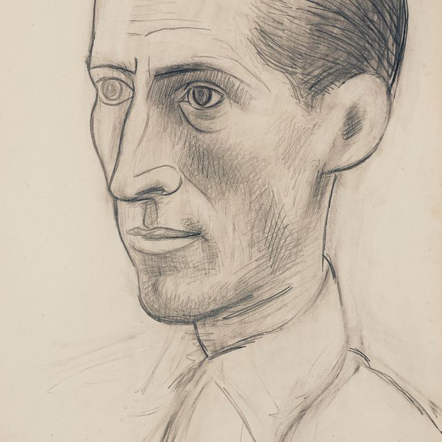 Pablo Picasso — Портрет Мартина Фабиани (II)