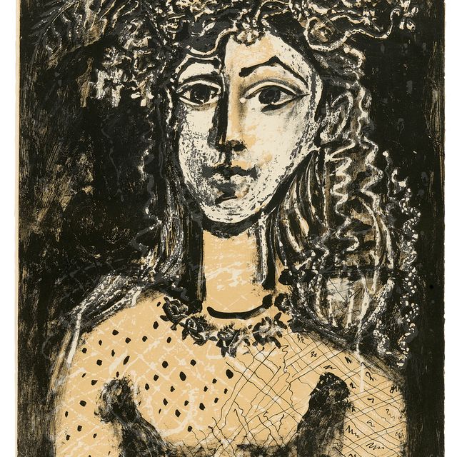 Pablo Picasso — Молодая девушка, вдохновленная Кранахом