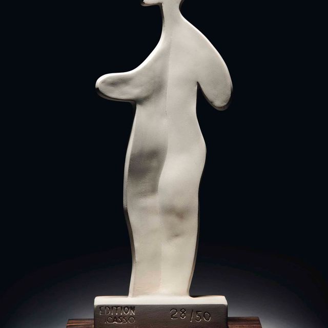 Pablo Picasso — Маленький тет-а-тет, профиль гош (A.R. 535)