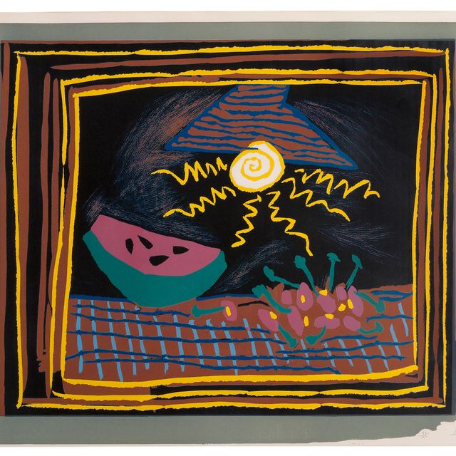 Pablo Picasso — Смерть природы в пастельных тонах