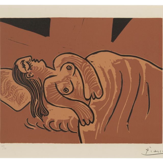 Pablo Picasso — Дремлющий