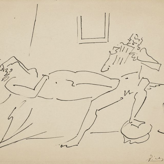 Pablo Picasso — Пан и ну эндорми