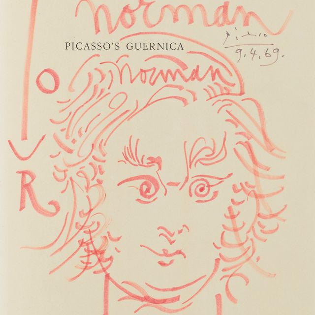 Pablo Picasso — Портрет Нормана Гранца, молодого человека