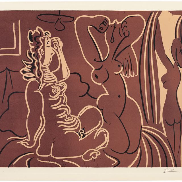 Pablo Picasso — Трое женщин