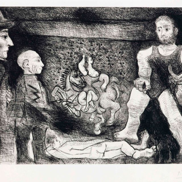Pablo Picasso — Пикассо, его творчество и его публика, из "Ла Сери" 347
