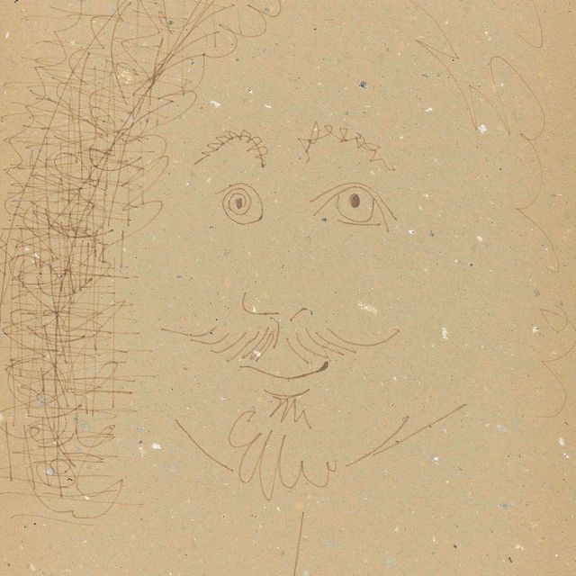 Pablo Picasso — Тет-а-тет ( спереди и сзади )