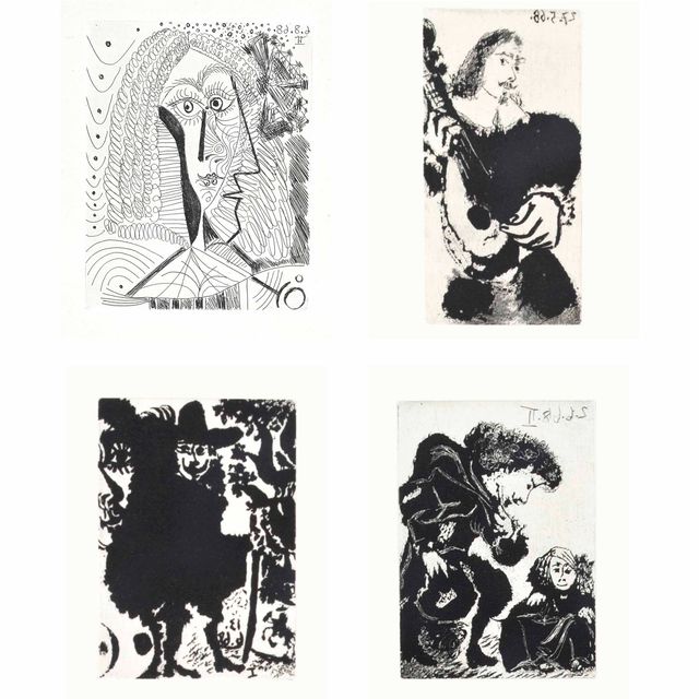 Pablo Picasso — Фернандо де Рохас, "Селестина", издательство "Кроммелинк", Париж, 1971