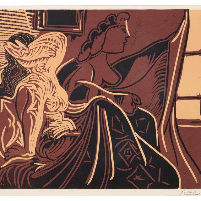 Pablo Picasso — Две женщины перед окном