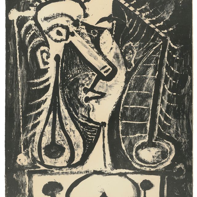 Pablo Picasso — Композиция рисунка I