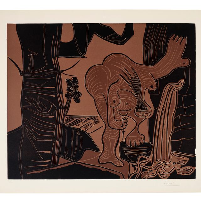 Pablo Picasso — Новая женщина а-ля источник