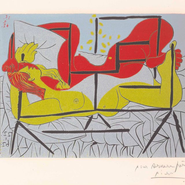 Pablo Picasso — Даная