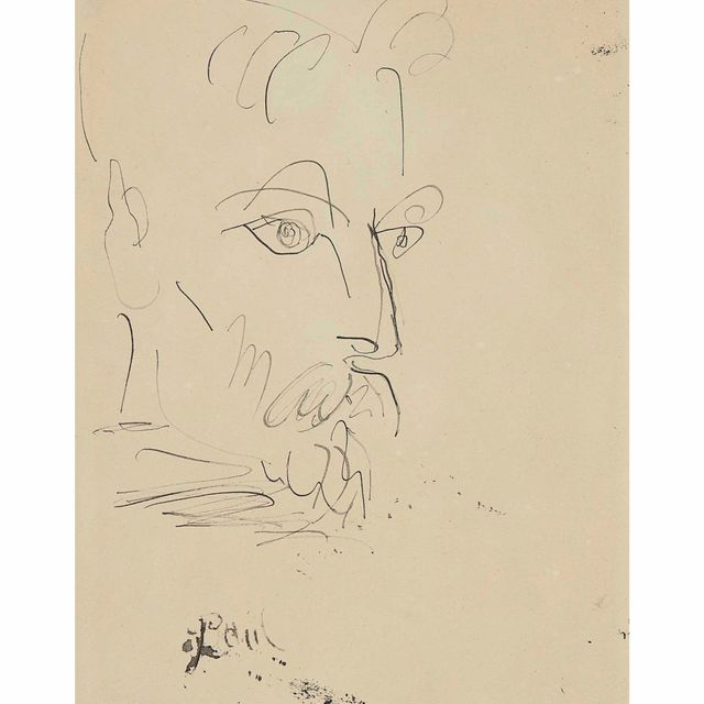 Pablo Picasso — Портрет Стефана Малларме