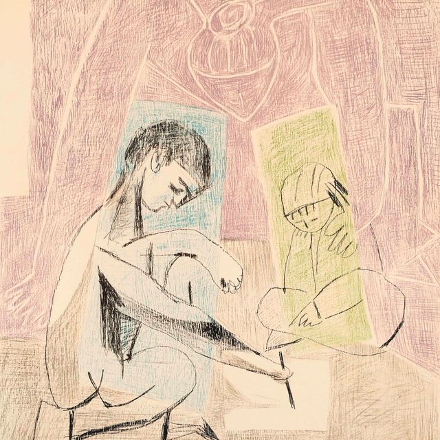 Pablo Picasso — Маленький десертер