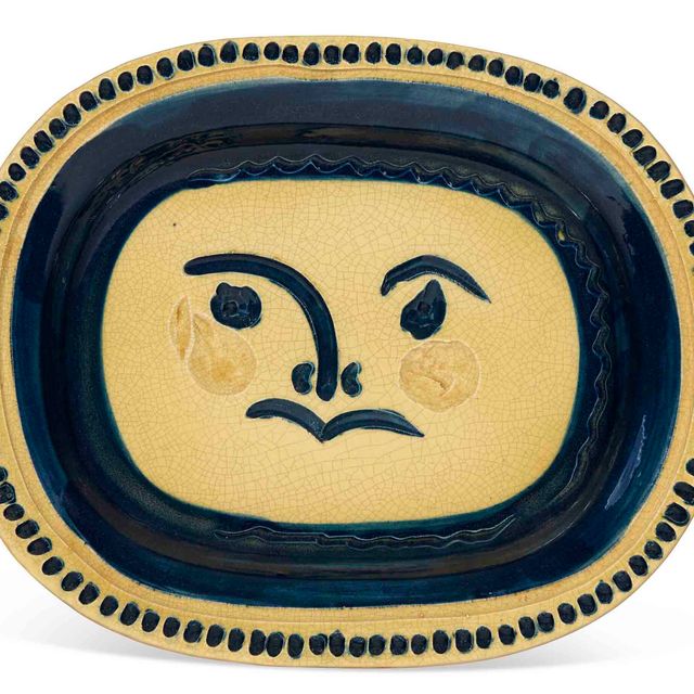 Pablo Picasso — Гравюра для лица, грежский фонд (29 апреля)