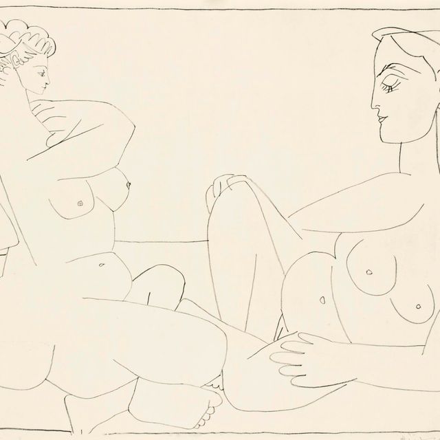 Pablo Picasso — Две женщины на пляже (Блох 789, Мурло 273)