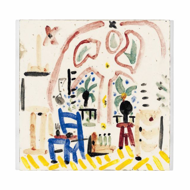 Pablo Picasso — Ла-фенетр-де-л'Ателье, Калифорния, V